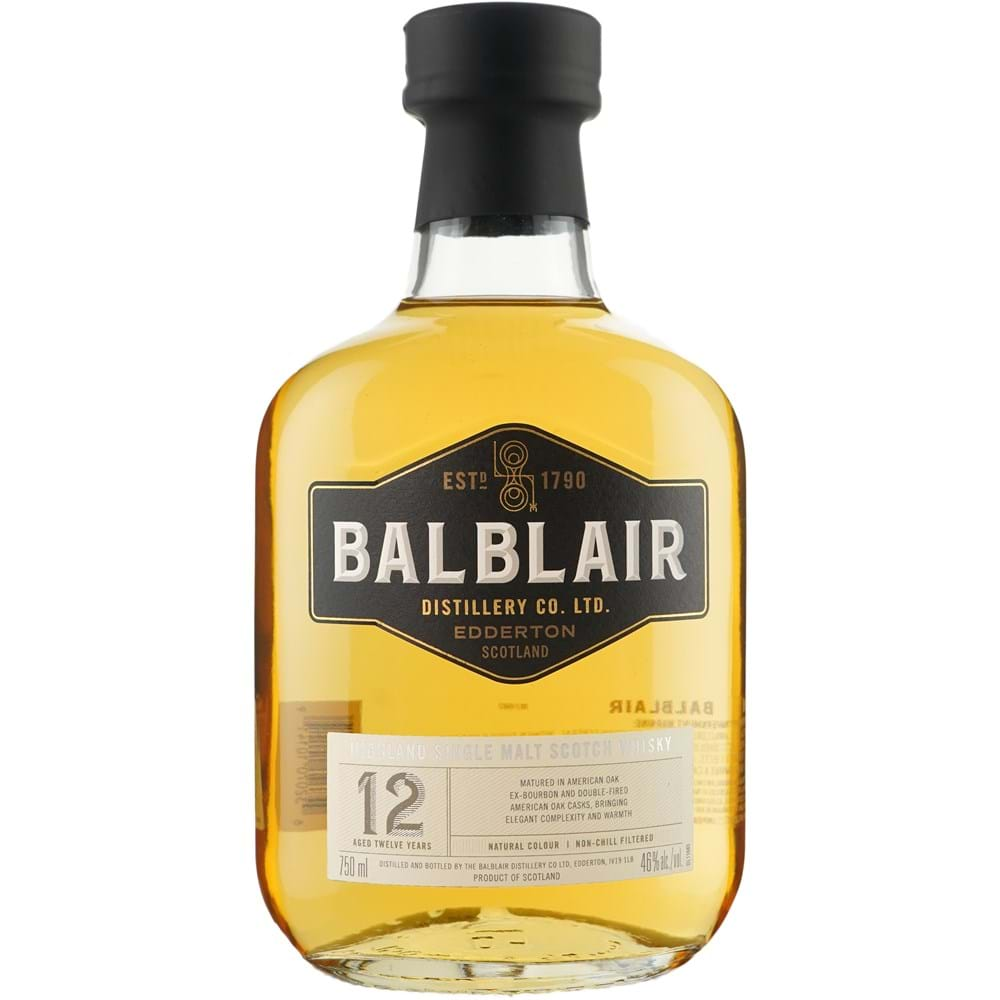 Balblair 12 Year Old Single Malt Scotch Whisky