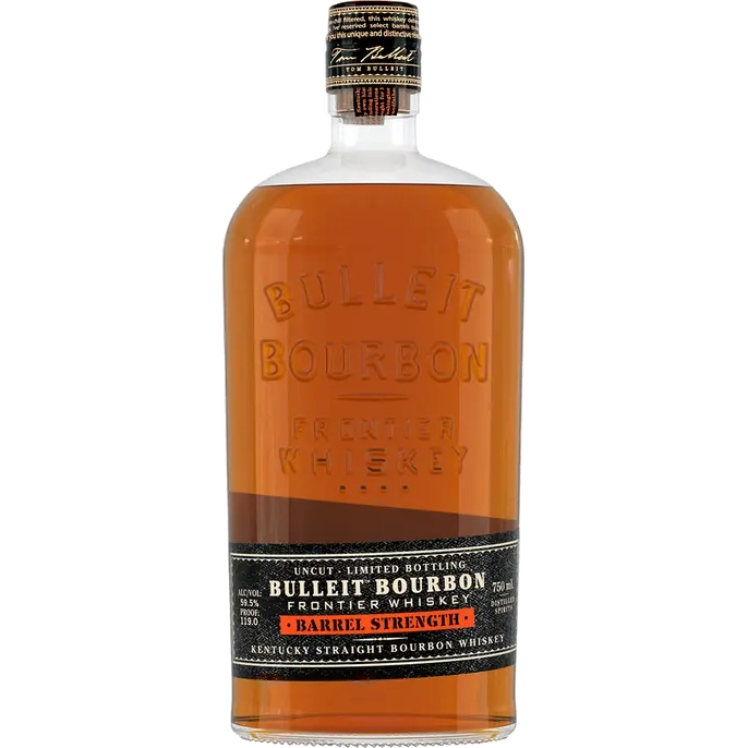 Bulleit Barrel Strength Bourbon Whiskey