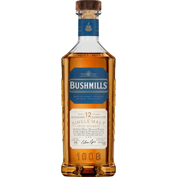 Bushmills Irish Whiskey 12 Year Old