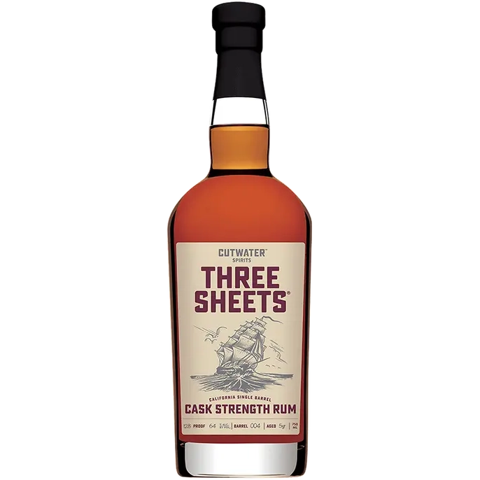 Cutwater Three Sheets Cask Strength Rum