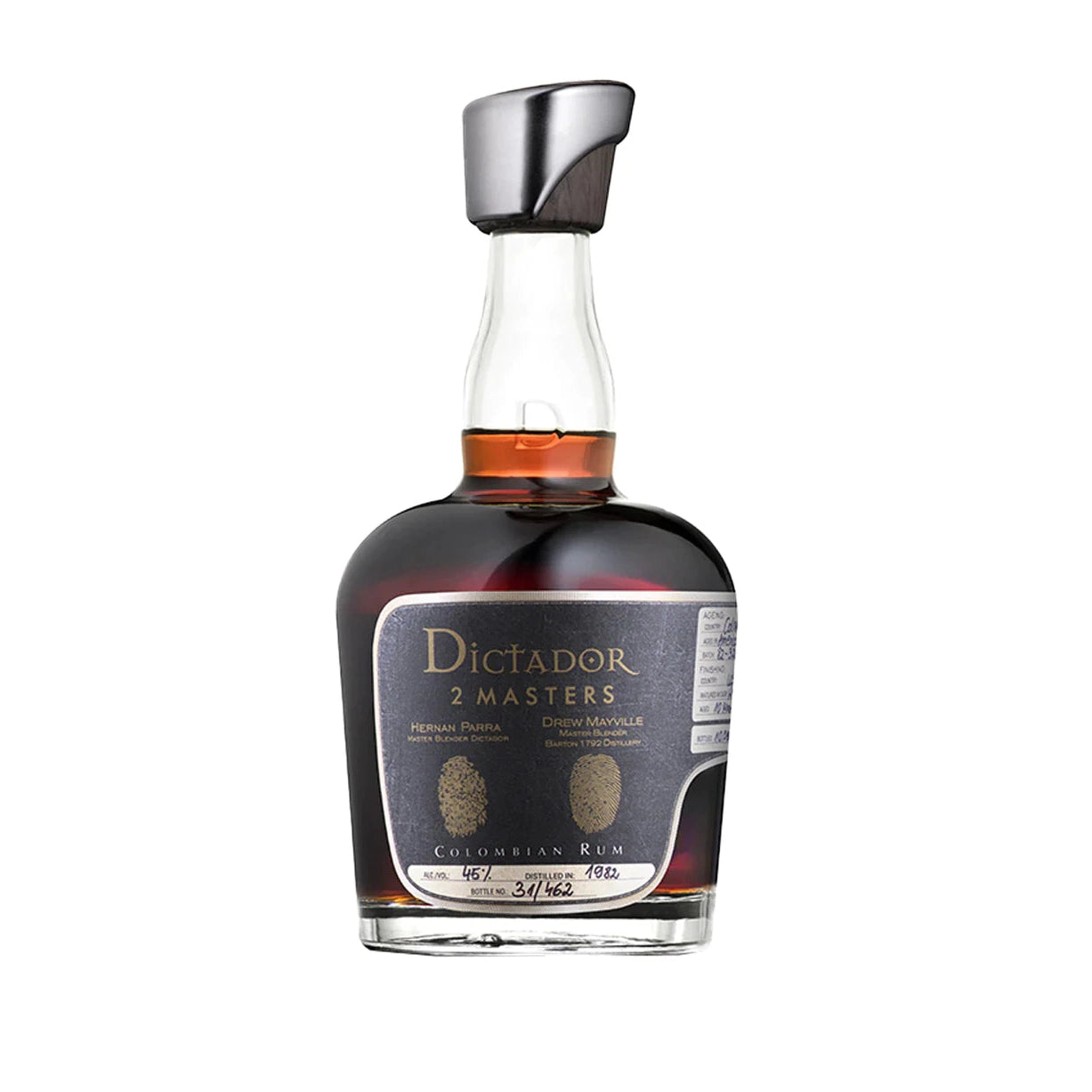 Dictador Two Masters 36 Year Old Barton Blend Bourbon Cask Rum