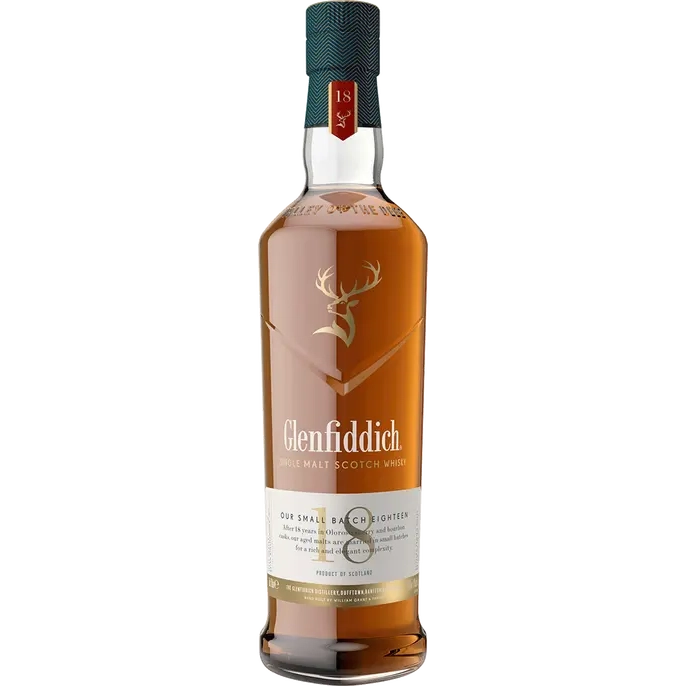 Glenfiddich 18 Year Old Single Malt Scotch Whisky