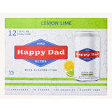Hard Happy Dad Seltzer Lemon Lime