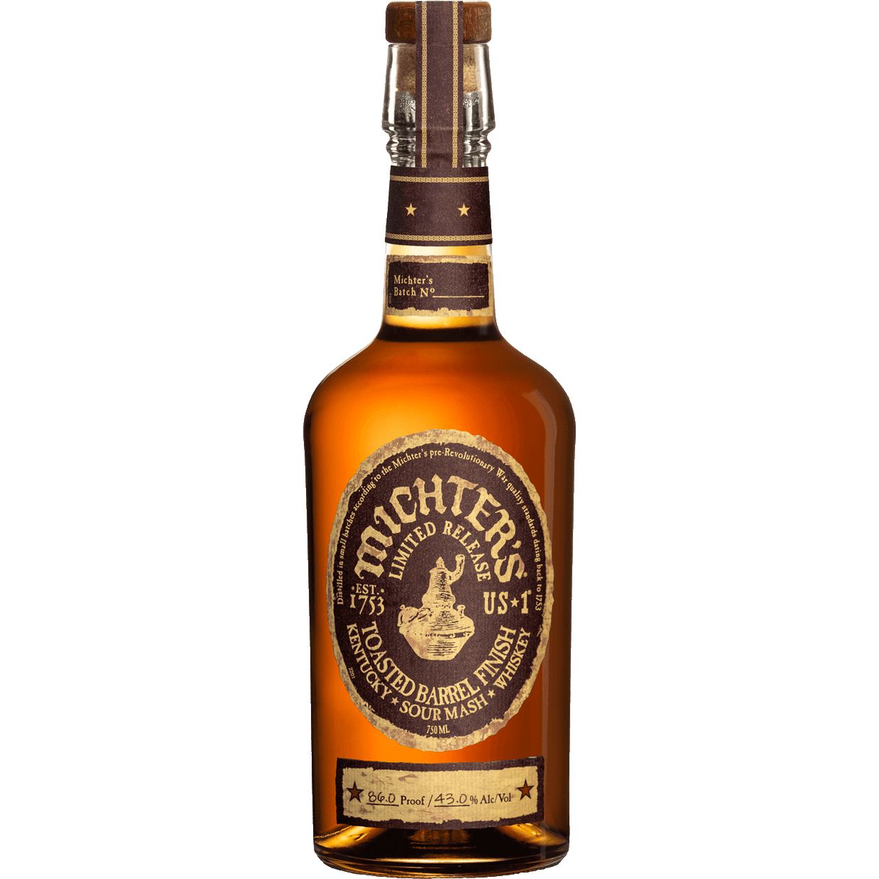 Michter's US*1 Toasted Barrel Finish Sour Mash Whiskey