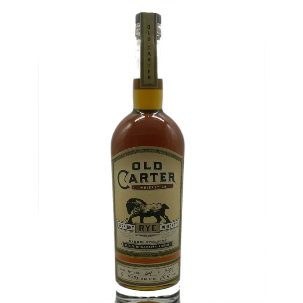 Old Carter Rye Whiskey Batch 5, 115.5 Proof (750mL)