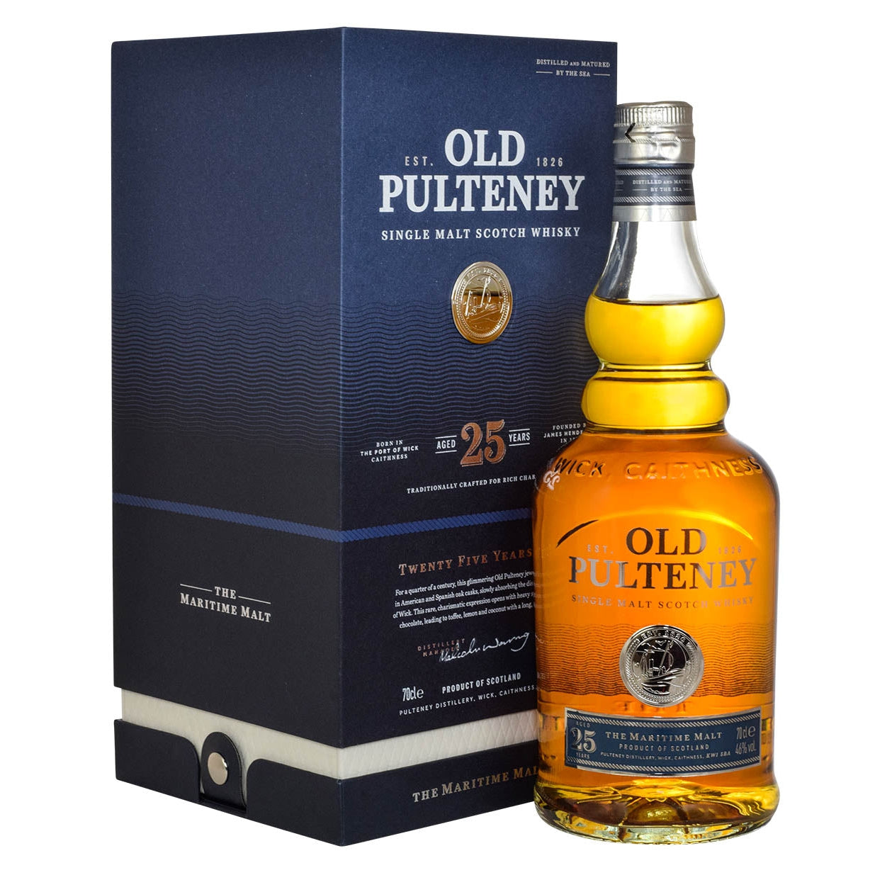 Old Pulteney 25 Year Old Single Malt Scotch Whisky