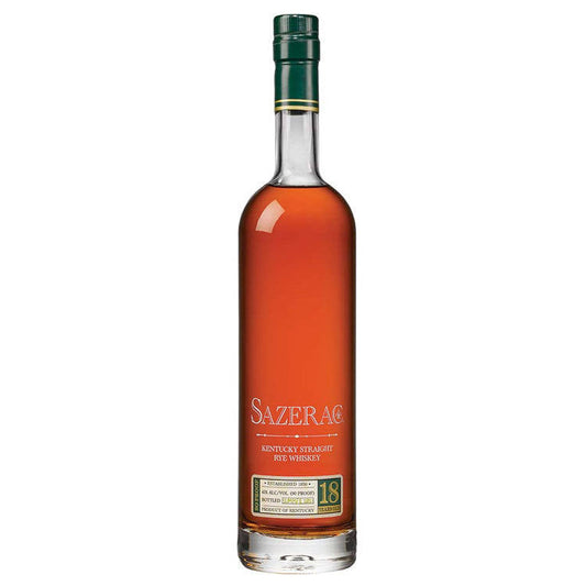 Sazerac 18 Year Old Straight Rye Whiskey