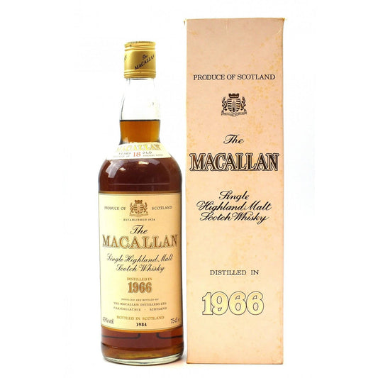 The Macallan 18 Year Old 1966 Vintage Release