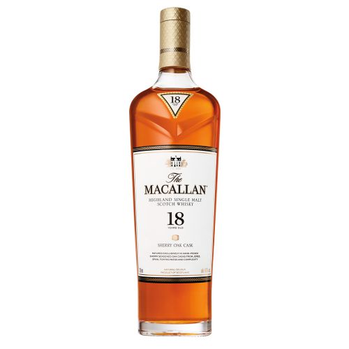 The Macallan 18 Year Old Sherry Oak Cask Single Malt Scotch Whisky