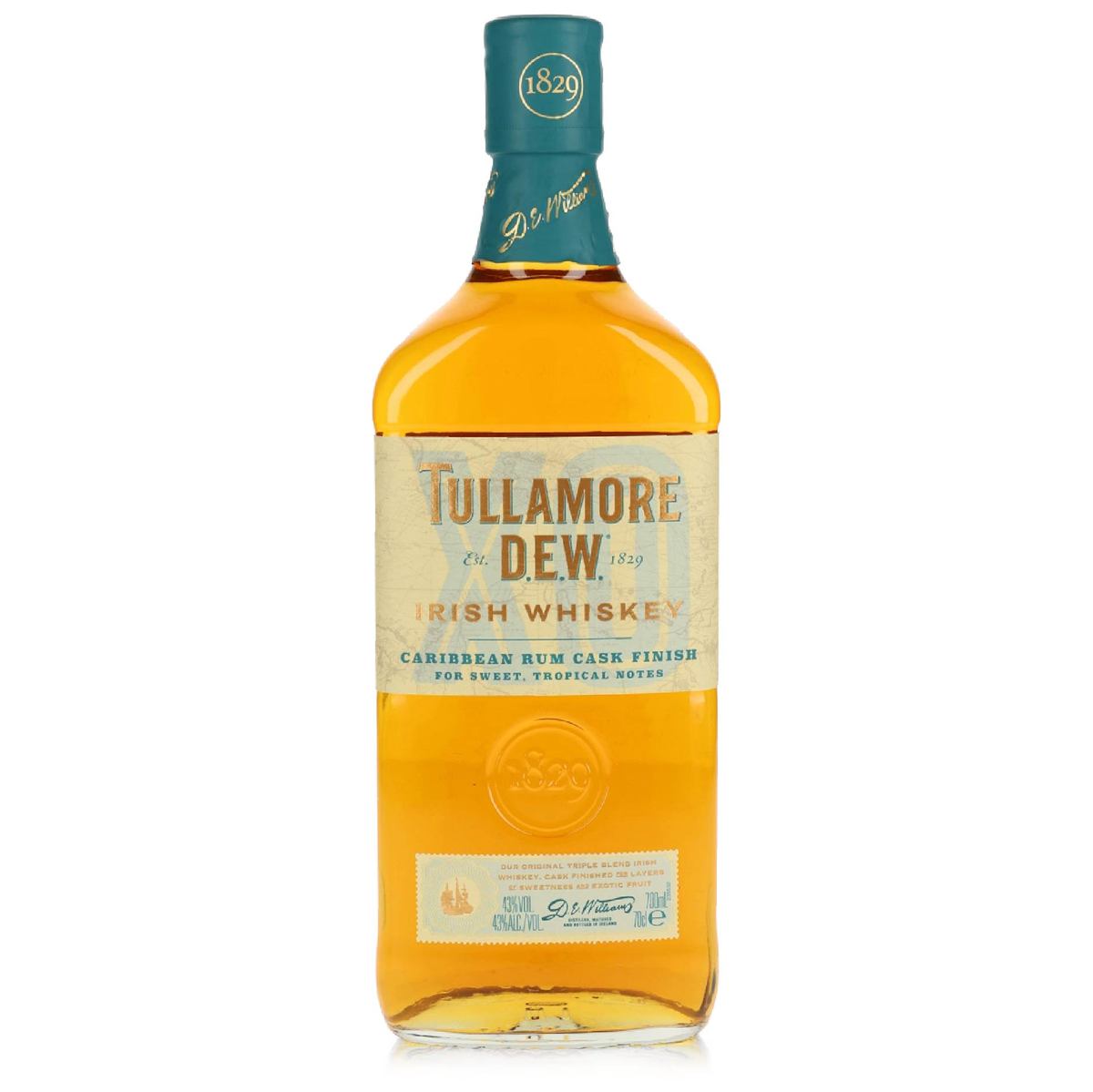 Tullamore D.E.W. Caribbean Rum Cask Finish Irish Whiskey