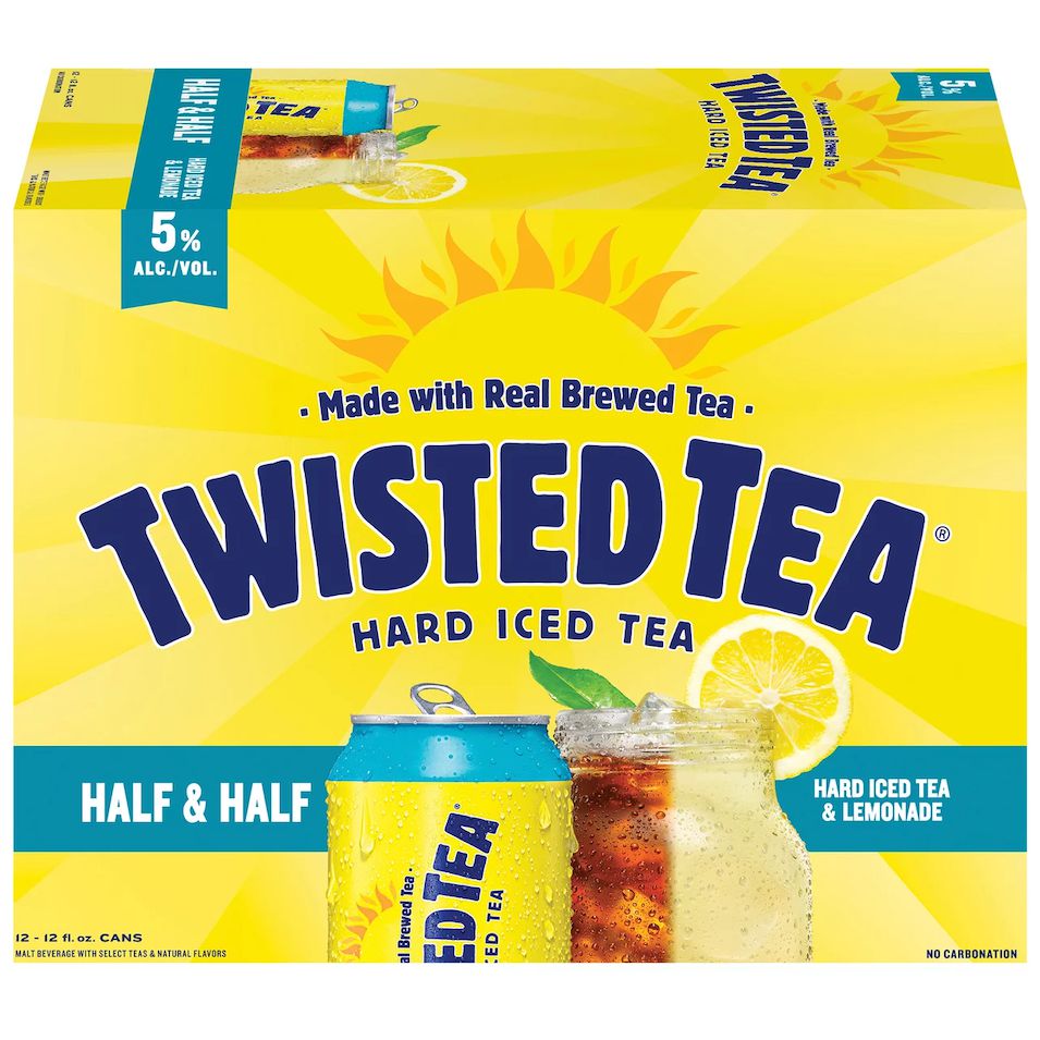 Twisted Tea Hard Iced Tea Half and Half - Grapes & Hops Deli 