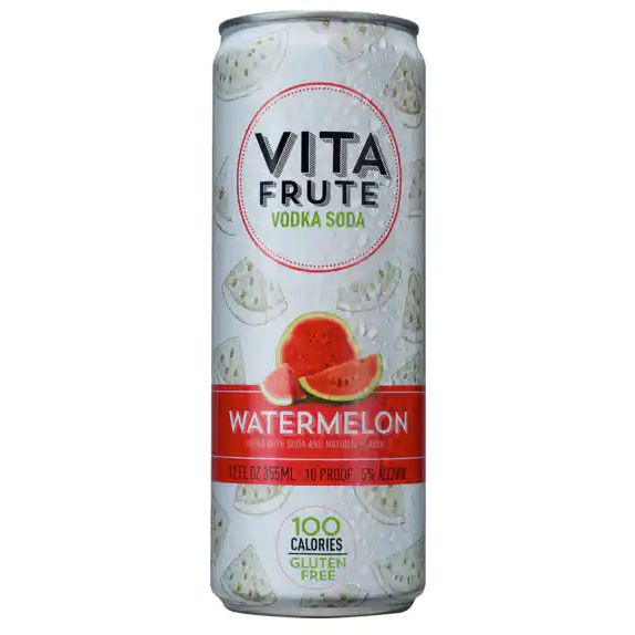 Vita Frute Vodka Soda Watermelon - Grapes & Hops Deli 