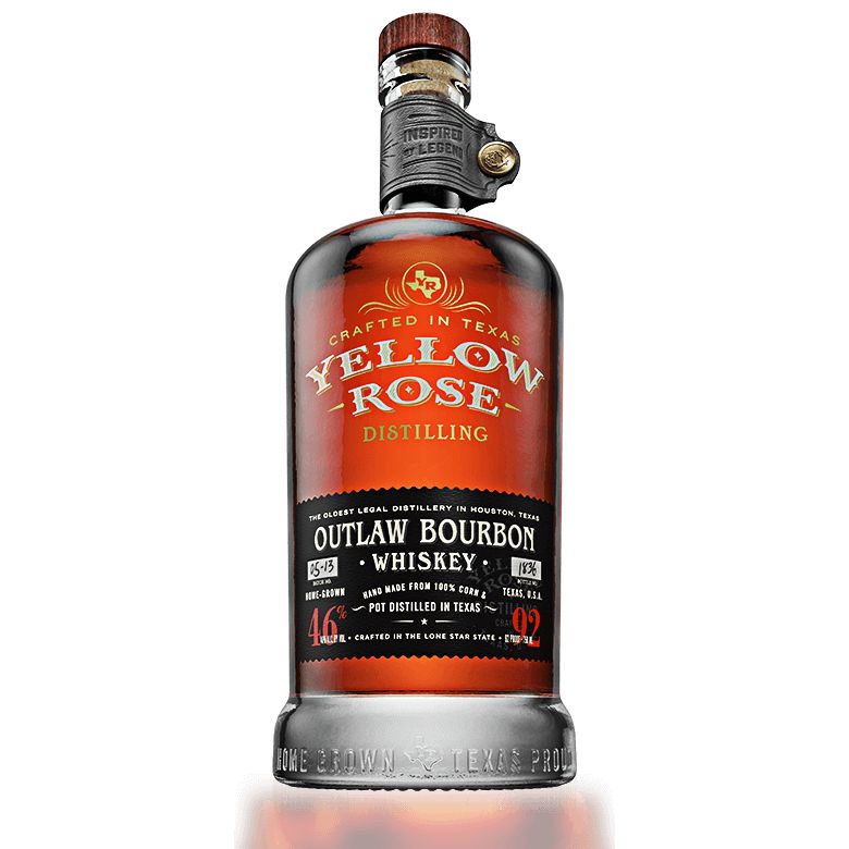 Yellow Rose Distilling Outlaw Bourbon Whiskey