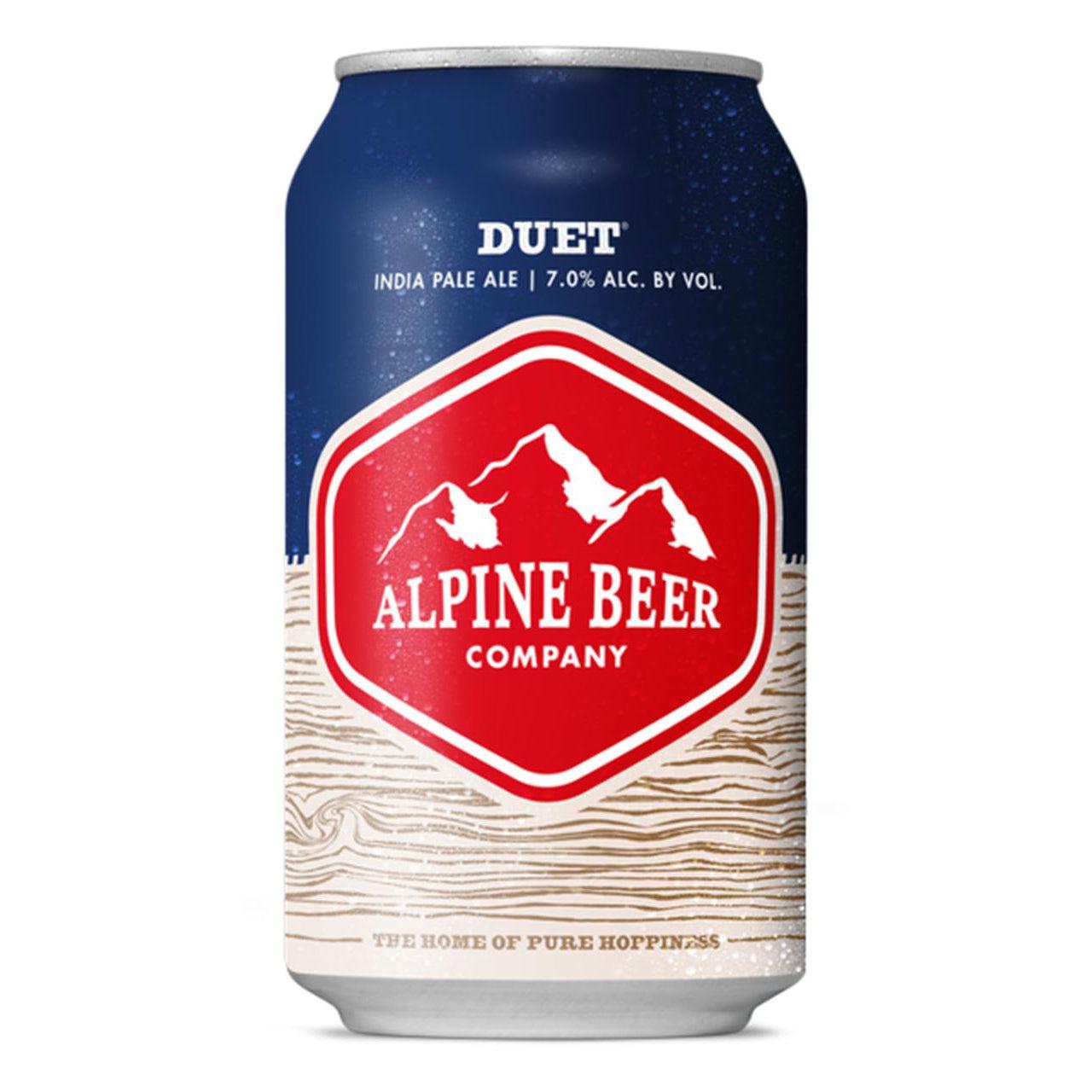 Alpine Beer Duet IPA Cans