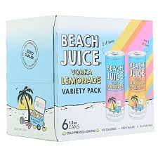 Beach Juice Vodka Lemonade Variety Pack