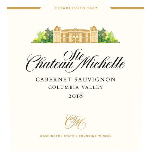 Chateau Ste Michelle Cabernet Sauvignon Columbia Valley 2018
