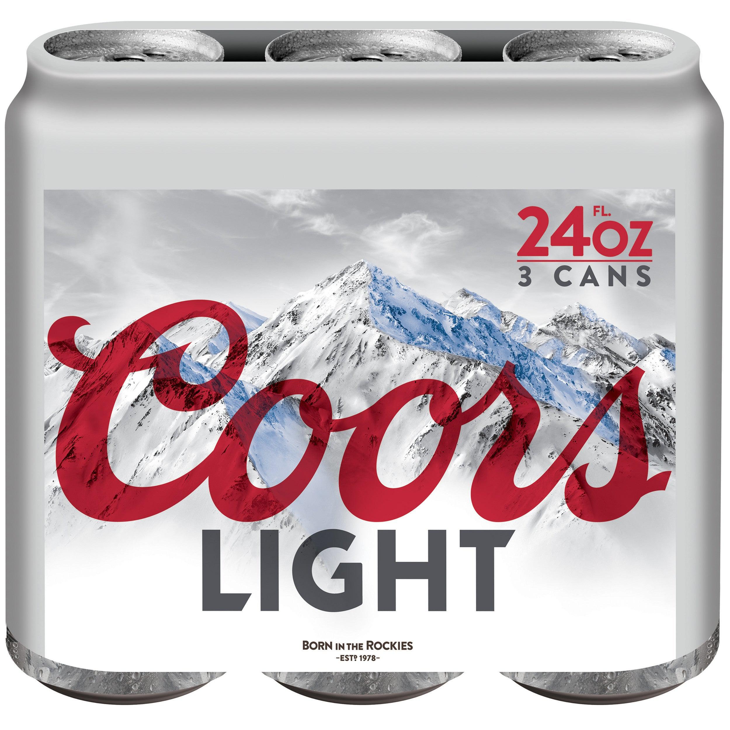 Coors Light 3 Pack