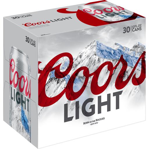 Coors Light 30 Pack