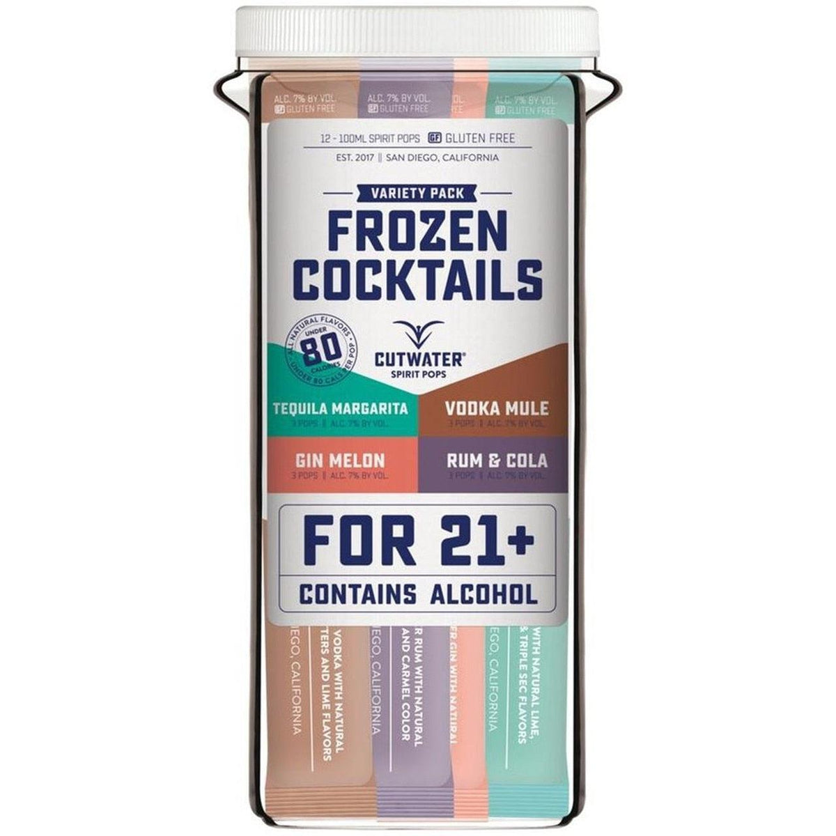 CutWater Frozen Cocktails Variety Pack