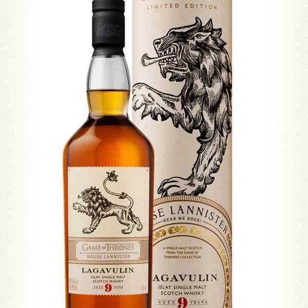House Lannister Lagavulin Islay Single Malt Scotch Whiskey Aged 9 Years