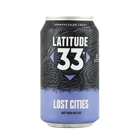 Latitude 33º Lost Cities Hazy IPA