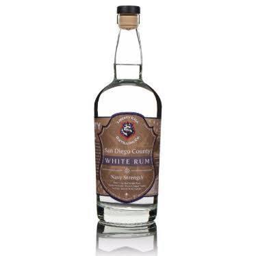 Liberty Call Distilling Co. San Diego County White Rum Navy Strength