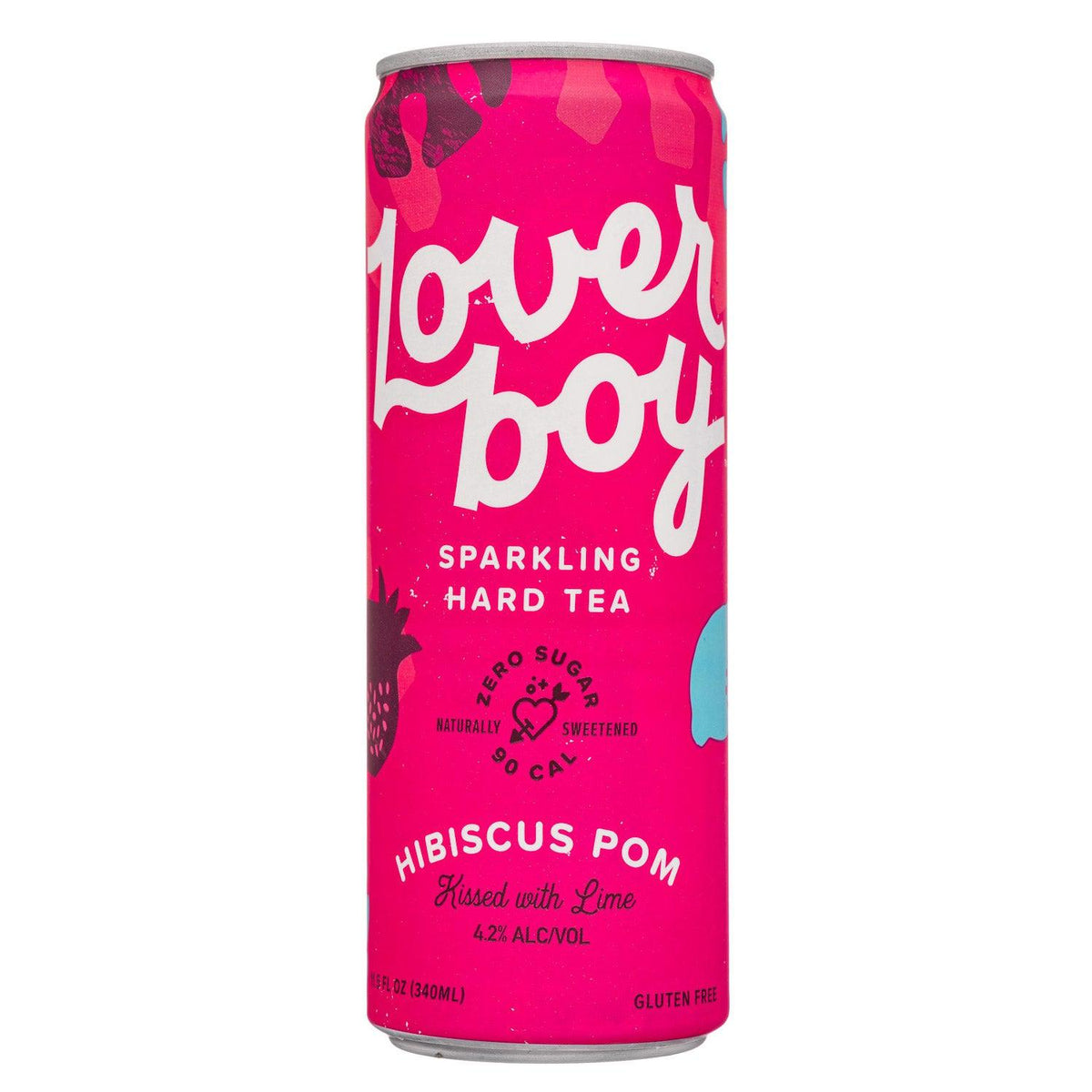 Loverboy Sparkling Hard Tea Hibiscus Pom