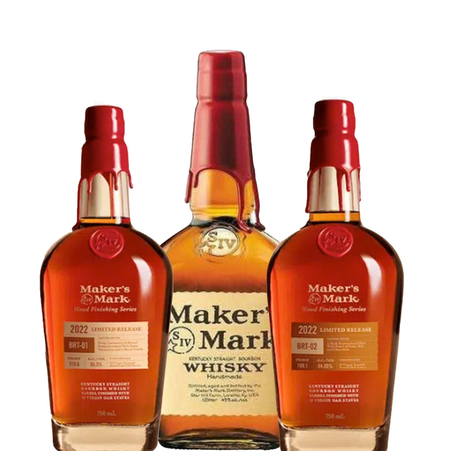 Maker's Mark Whiskey & BRT-01 & BRT-02