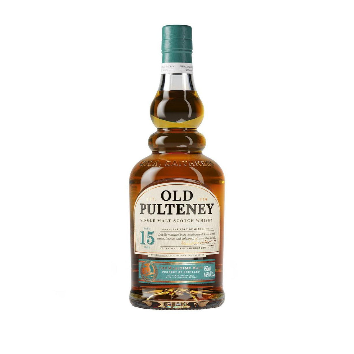 Old Pulteney Single Malt Scotch Whisky 15 Years Old