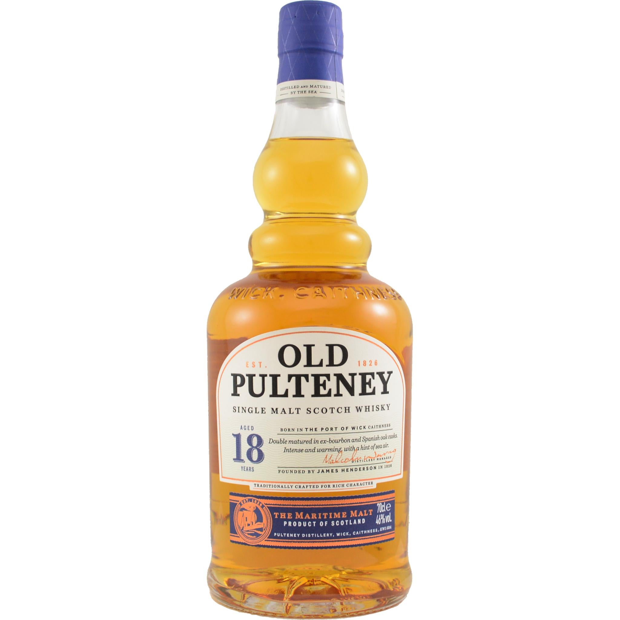 Old Pulteney Single Malt Scotch Whisky 18 Years Old
