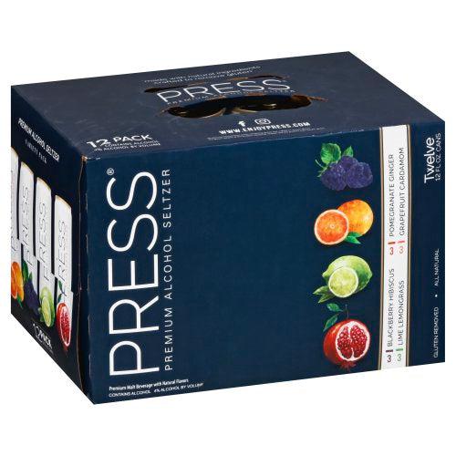 Press Premium Alcohol Seltzer Variety Pack