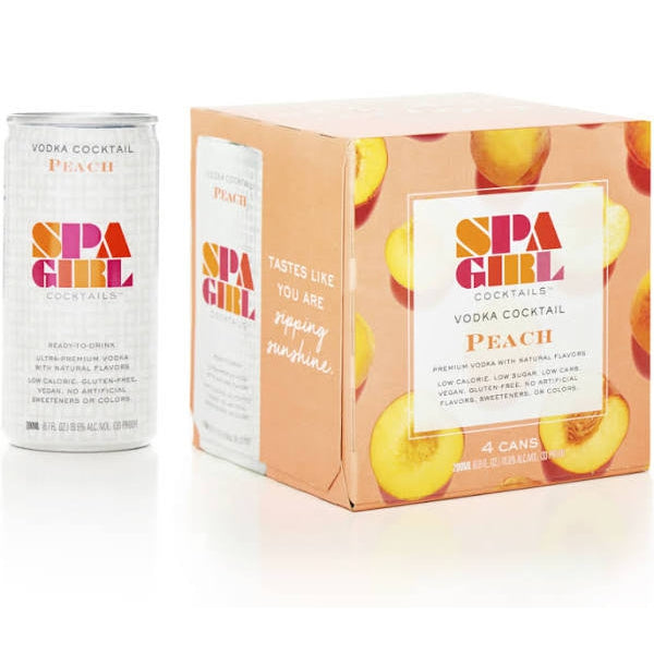 SPA Girl Vodka Cocktail Peach - Grapes & Hops Deli 