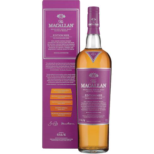 Macallan Edition No.5 Single Malt Scotch Whiskey