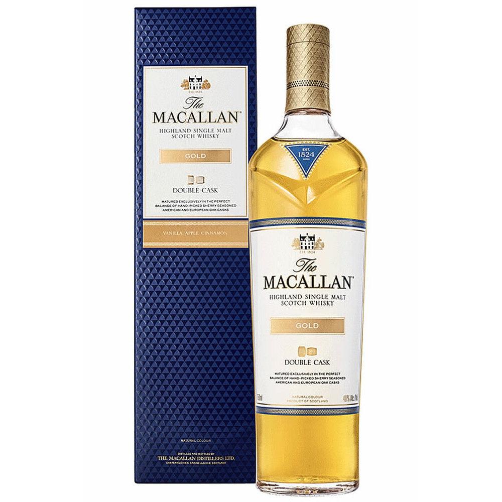 The Macallan Highland Single Malt Scotch Whisky Gold Double Cask