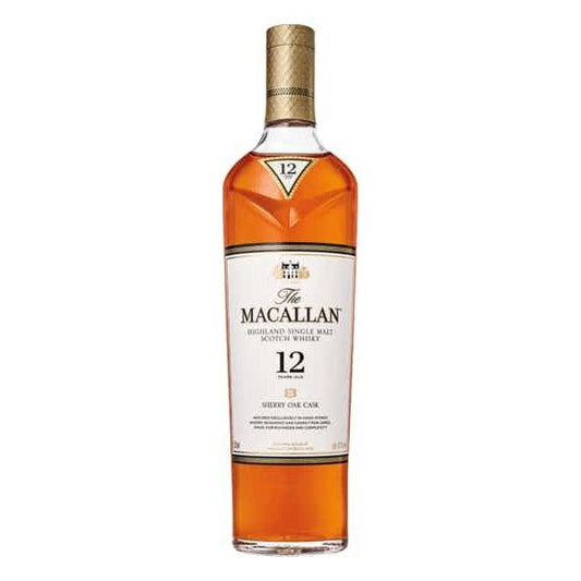 Macallan Scotch Whiskey 12 Years Sherry Oak