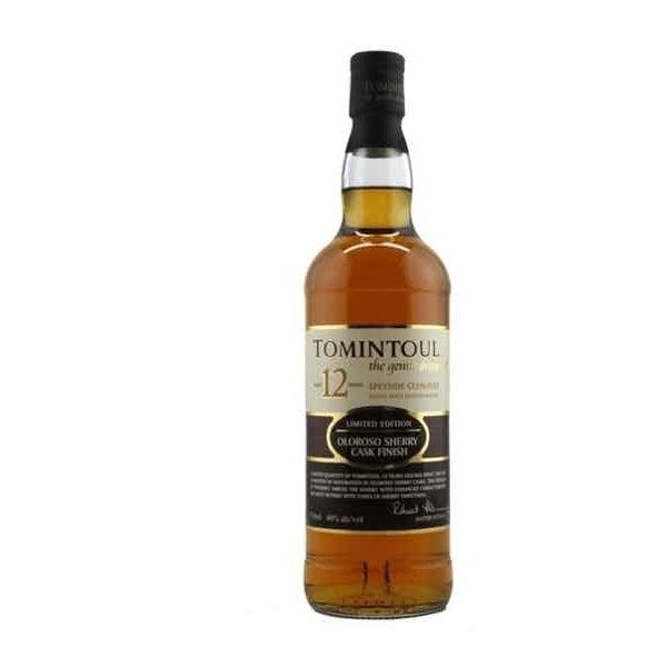 Tomintoul Single Malt Scotch Whisky Sherry Cask Aged 12 Years