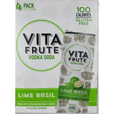 Vita Frute Vodka Soda Lime Basil - Grapes & Hops Deli 