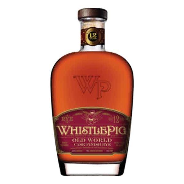 Whistlepig Old World Cask Finish Rye Whiskey Aged 12 Years